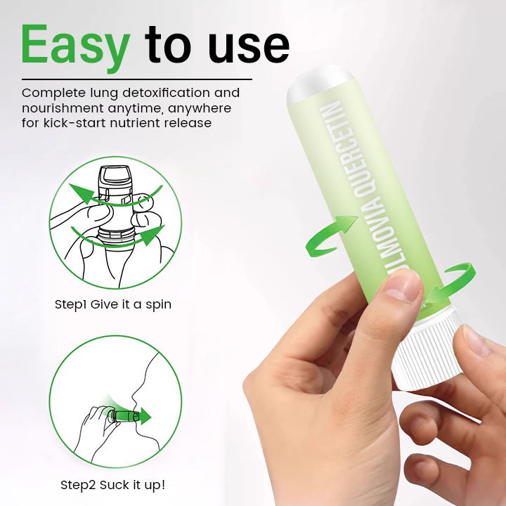 Cavebit® Pulmovia Quercetin Lung Detox Inhaler (A)