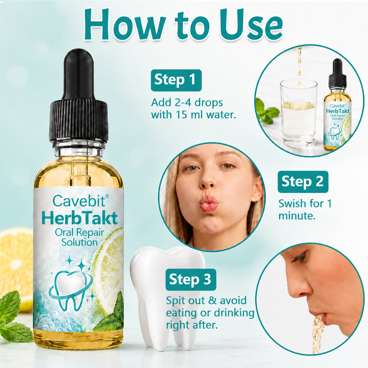 Cavebit® HerbTakt Oral Repair Solution
