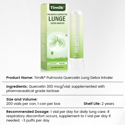 Cavebit® Pulmovia Quercetin Lung Detox Inhaler (A)