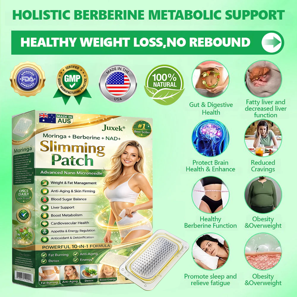 Cavebit® Berberine 6-in-1 Nano Patch – Advanced Wellness Support Formula
