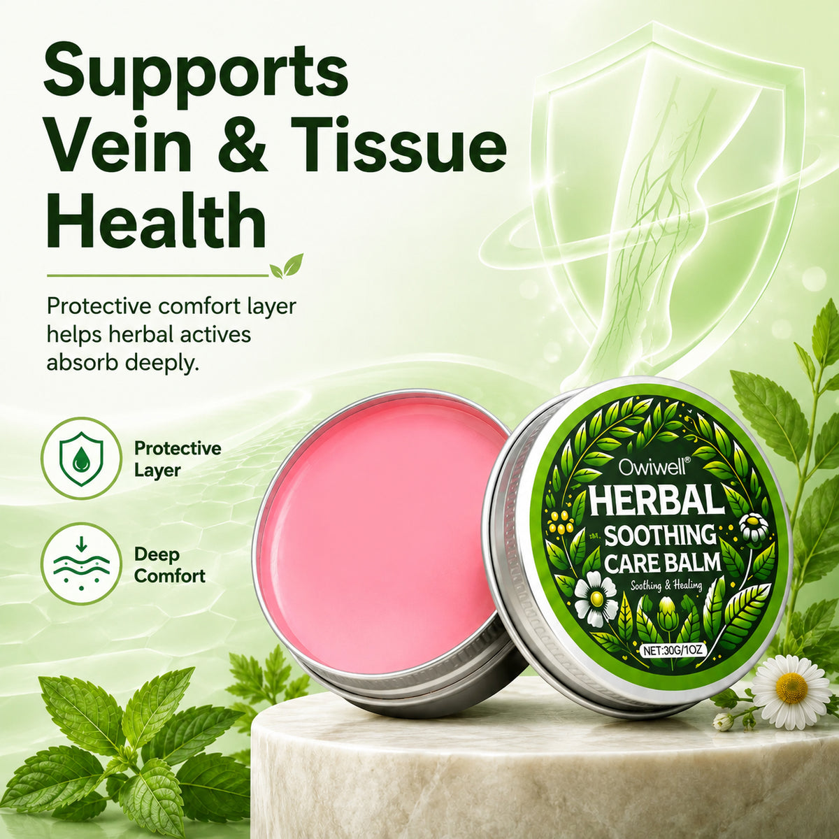 Owiwell® Herbal Soothing Care Balm