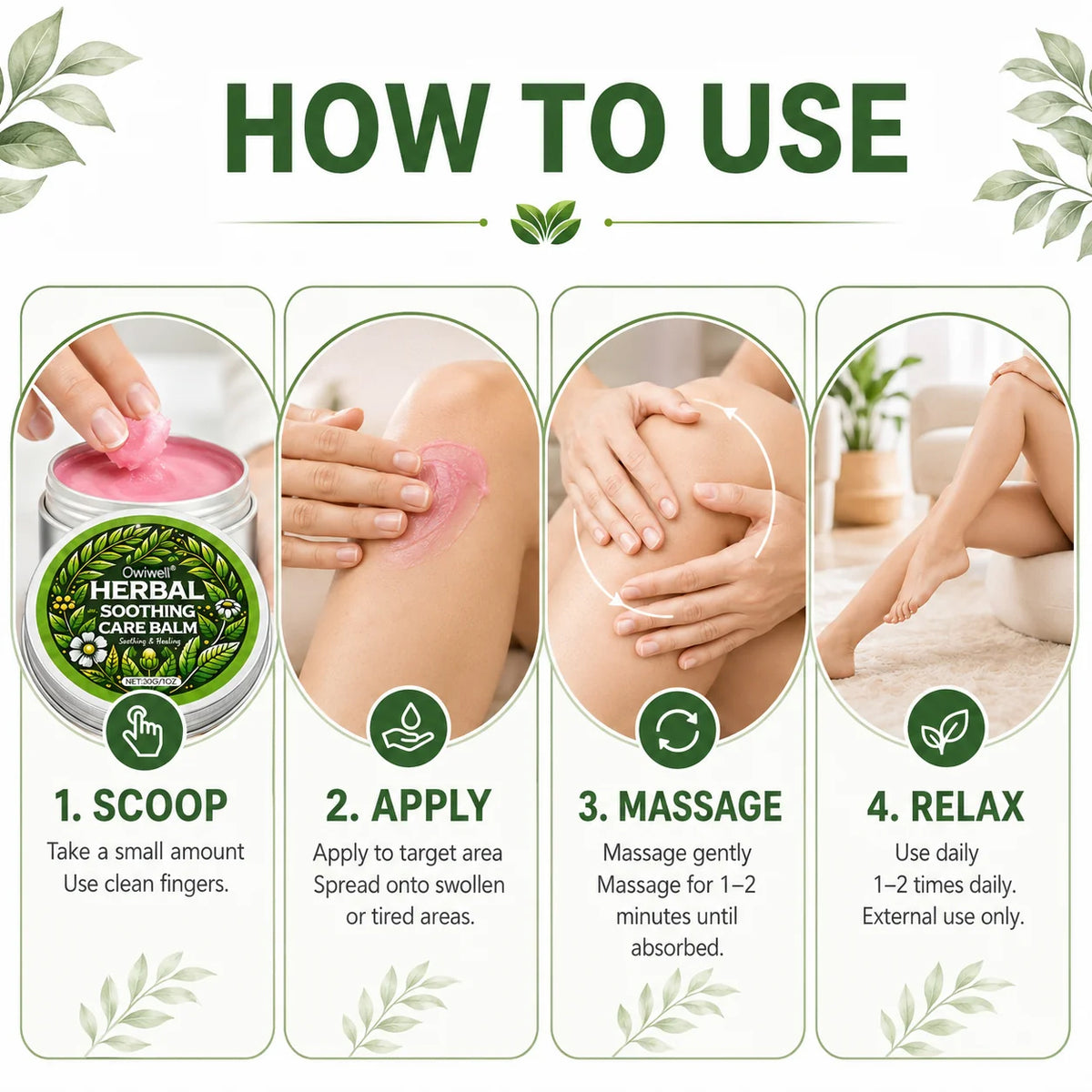 Owiwell® Herbal Soothing Care Balm