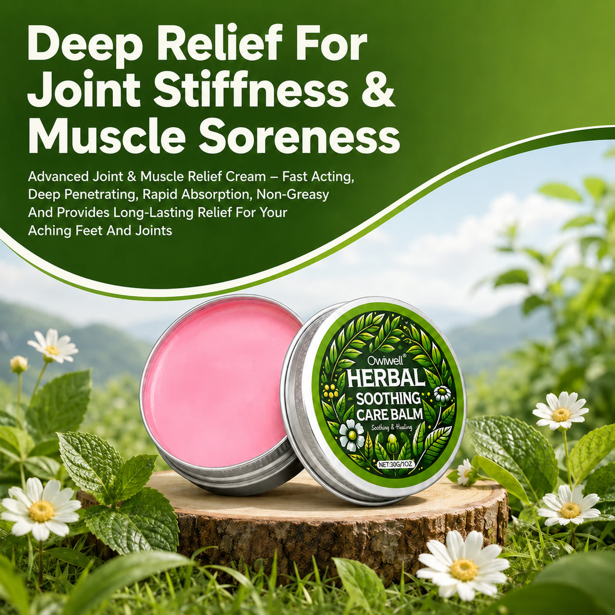 Owiwell® Herbal Soothing Care Balm