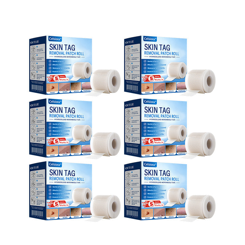 👩‍⚕️☘️Celsiora® Multi-Functional Microneedle Hydrocolloid Patch Roll | Targets Skin Tags, Warts & Stubborn Blemishes