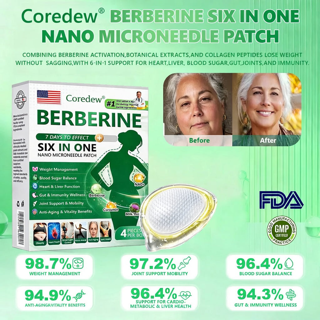 𝐔𝐒𝐀 𝐃𝐨𝐜𝐭𝐨𝐫 𝐑𝐞𝐜𝐨𝐦𝐦𝐞𝐧𝐝𝐞𝐝🌟| Coredew® 𝑩𝒆𝒓𝑏𝘦𝘳𝑖𝗇𝒆 𝟔-𝗶𝙣-𝟏 𝑁𝑎𝑛𝑜 𝘔𝘪𝘤𝘳𝘰𝘯𝘦𝘦𝘥𝘭𝘦 𝖯𝚊𝗍𝖼𝗁 |✅𝘉𝘢𝘤𝘬𝘦𝘥 𝘣𝘺 𝘴𝘤𝘪𝘦𝘯𝘤𝘦 | 𝟨-𝗂𝗇-𝟣 𝖿𝗈𝗋𝗆𝗎𝗅𝖺 | 𝑅𝑒𝑠𝑢𝑙𝑡𝑠 𝑖𝑛 7 𝑑𝑎𝑦𝑠 🏅