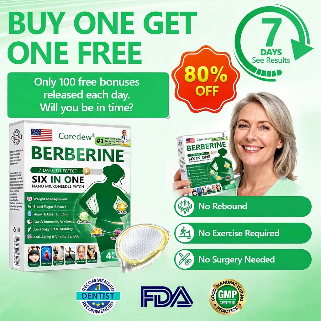 𝐔𝐒𝐀 𝐃𝐨𝐜𝐭𝐨𝐫 𝐑𝐞𝐜𝐨𝐦𝐦𝐞𝐧𝐝𝐞𝐝🌟| Coredew® 𝑩𝒆𝒓𝑏𝘦𝘳𝑖𝗇𝒆 𝟔-𝗶𝙣-𝟏 𝑁𝑎𝑛𝑜 𝘔𝘪𝘤𝘳𝘰𝘯𝘦𝘦𝘥𝘭𝘦 𝖯𝚊𝗍𝖼𝗁 |✅𝘉𝘢𝘤𝘬𝘦𝘥 𝘣𝘺 𝘴𝘤𝘪𝘦𝘯𝘤𝘦 | 𝟨-𝗂𝗇-𝟣 𝖿𝗈𝗋𝗆𝗎𝗅𝖺 | 𝑅𝑒𝑠𝑢𝑙𝑡𝑠 𝑖𝑛 7 𝑑𝑎𝑦𝑠 🏅