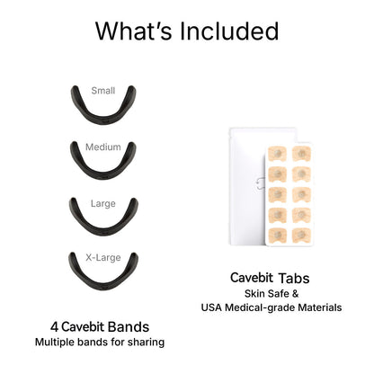 🌙Cavebit Open Nasal Breathing Dilators for Night & Sports✨More Air, Less Effort