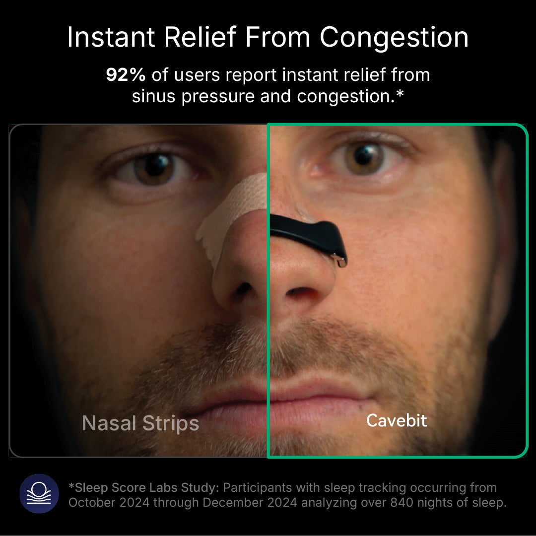 🌙Cavebit Open Nasal Breathing Dilators for Night & Sports✨More Air, Less Effort