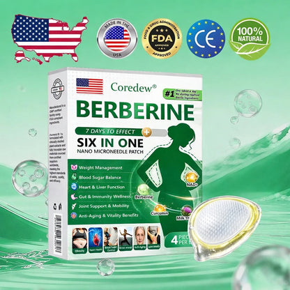 𝐔𝐒𝐀 𝐃𝐨𝐜𝐭𝐨𝐫 𝐑𝐞𝐜𝐨𝐦𝐦𝐞𝐧𝐝𝐞𝐝🌟| Coredew® 𝑩𝒆𝒓𝑏𝘦𝘳𝑖𝗇𝒆 𝟔-𝗶𝙣-𝟏 𝑁𝑎𝑛𝑜 𝘔𝘪𝘤𝘳𝘰𝘯𝘦𝘦𝘥𝘭𝘦 𝖯𝚊𝗍𝖼𝗁 |✅𝘉𝘢𝘤𝘬𝘦𝘥 𝘣𝘺 𝘴𝘤𝘪𝘦𝘯𝘤𝘦 | 𝟨-𝗂𝗇-𝟣 𝖿𝗈𝗋𝗆𝗎𝗅𝖺 | 𝑅𝑒𝑠𝑢𝑙𝑡𝑠 𝑖𝑛 7 𝑑𝑎𝑦𝑠 🏅
