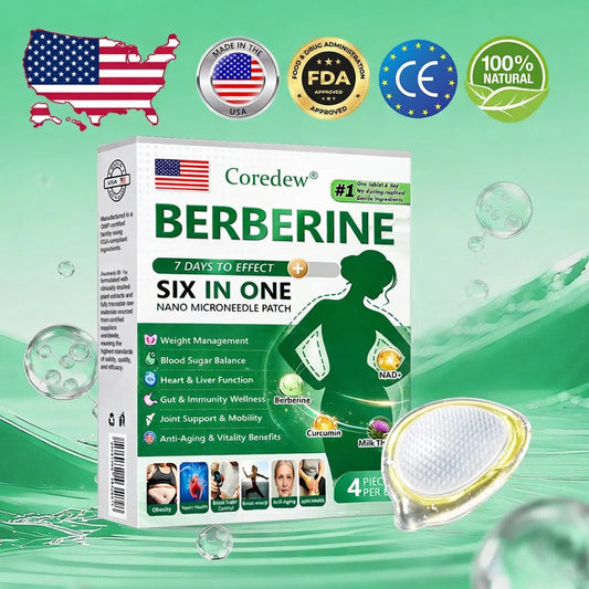 𝐔𝐒𝐀 𝐃𝐨𝐜𝐭𝐨𝐫 𝐑𝐞𝐜𝐨𝐦𝐦𝐞𝐧𝐝𝐞𝐝🌟| Coredew® 𝑩𝒆𝒓𝑏𝘦𝘳𝑖𝗇𝒆 𝟔-𝗶𝙣-𝟏 𝑁𝑎𝑛𝑜 𝘔𝘪𝘤𝘳𝘰𝘯𝘦𝘦𝘥𝘭𝘦 𝖯𝚊𝗍𝖼𝗁 |✅𝘉𝘢𝘤𝘬𝘦𝘥 𝘣𝘺 𝘴𝘤𝘪𝘦𝘯𝘤𝘦 | 𝟨-𝗂𝗇-𝟣 𝖿𝗈𝗋𝗆𝗎𝗅𝖺 | 𝑅𝑒𝑠𝑢𝑙𝑡𝑠 𝑖𝑛 7 𝑑𝑎𝑦𝑠 🏅