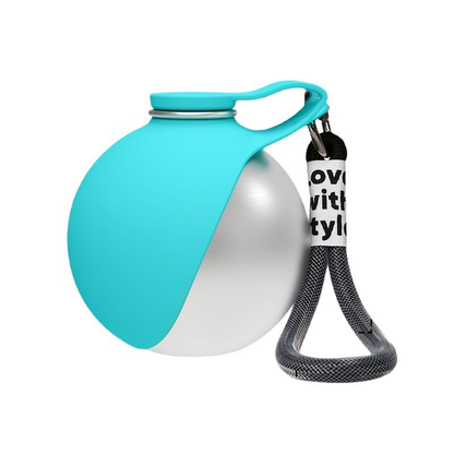 🐾 Portable Dog Water Bottle with Bowl Leakproof , Outdoor Travel Water Bottle for Pets