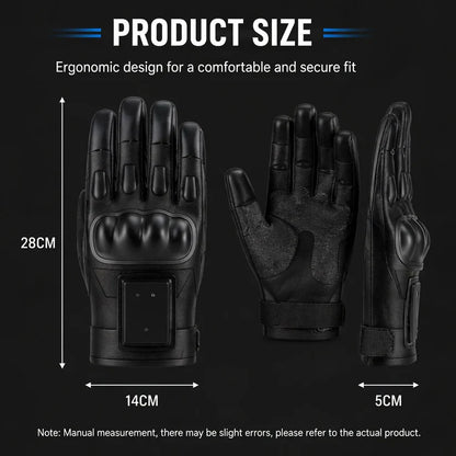 Tactical StunGuard Pro High‑Voltage Self‑Defense Glove One touch. Instant protection.